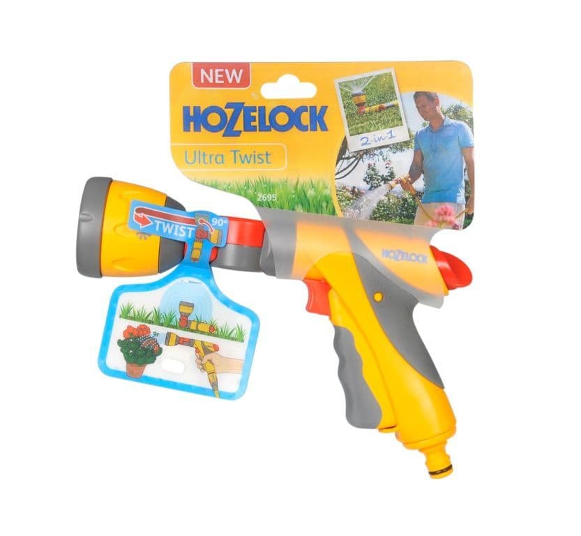 Hozelock Ultra Twist Spray Gun And Sprinkler